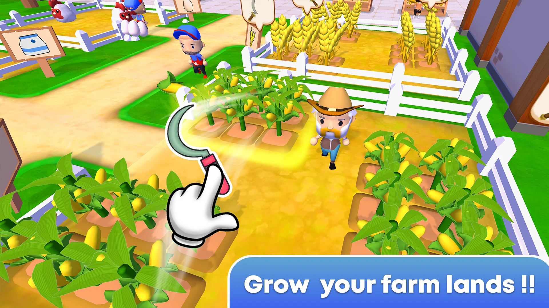 Idle Farm Mart Tycoon Sim screenshot