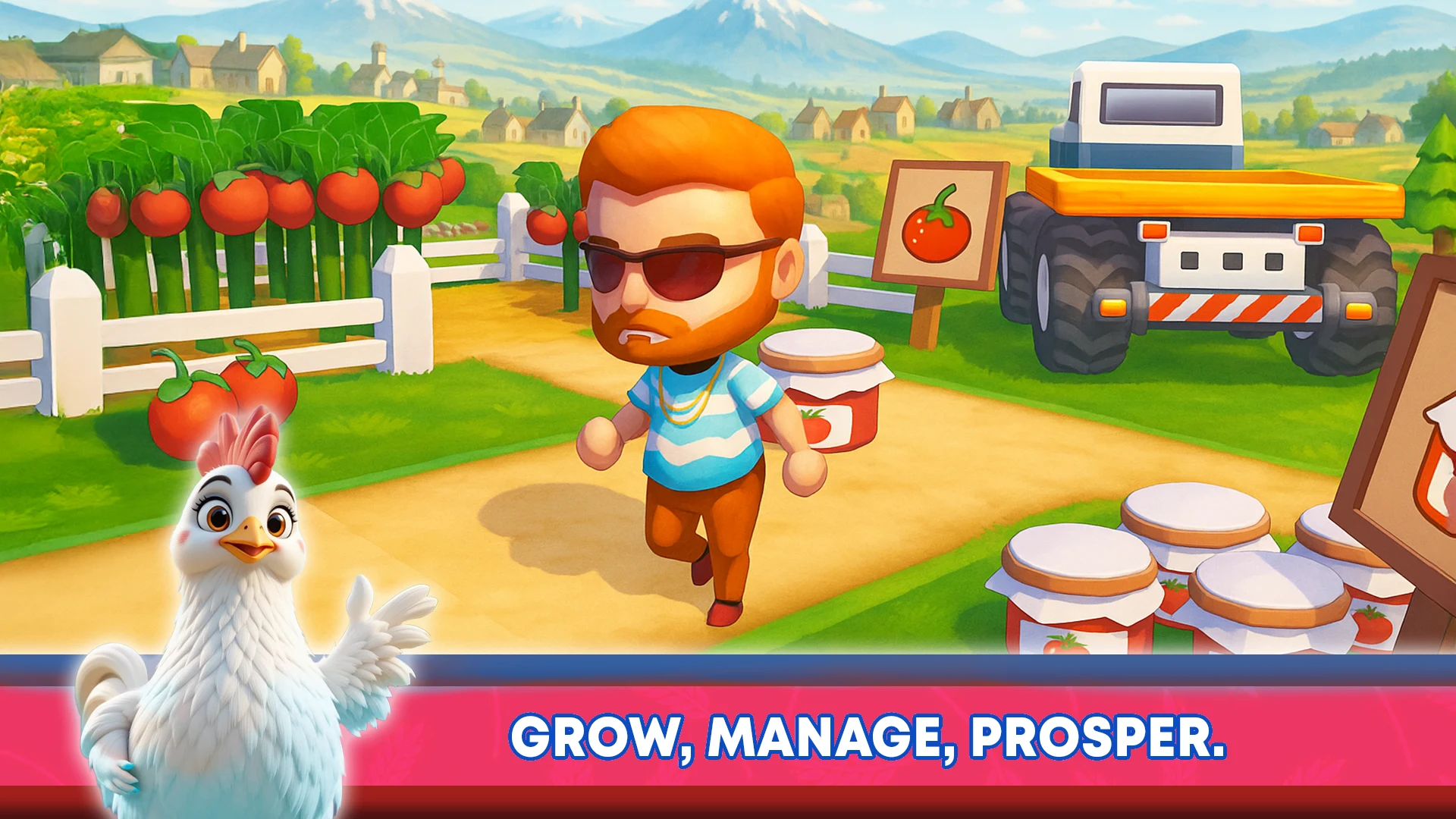 Idle Farm Mart Tycoon Sim screenshot