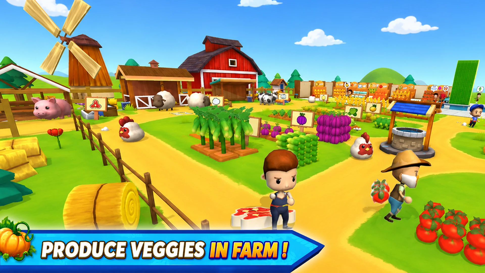 Idle Farm Mart Tycoon Sim screenshot